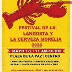 Festival de la Langosta y la Cerveza Morelia 2026 | Entrada Gratis